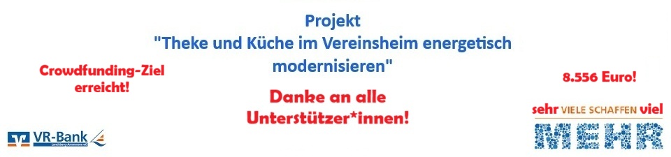 Crowdfunding-Ziel erreicht!